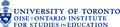 UINIVERSITY OF TORONTO OUSE |  Ontario  INSTITUTE FOR STUDIES IN EDUCATION   